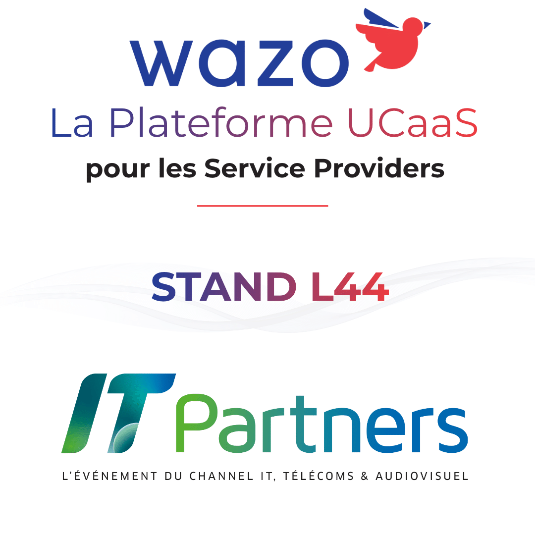 a graphic showing wazo and IT partners