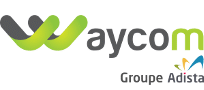 un logo de Waycom par le Groupe Adista